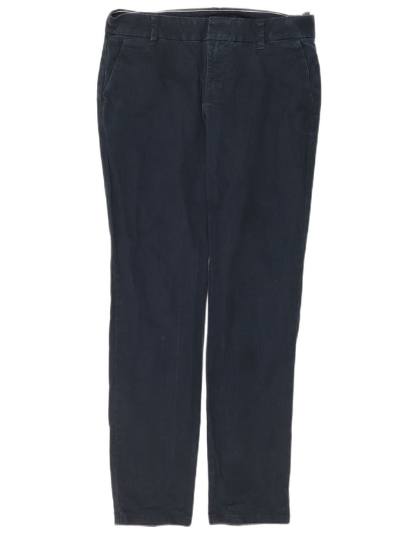 Tommy Hilfiger Womens Chino Trousers US 6 Medium W30 L30 Navy Blue