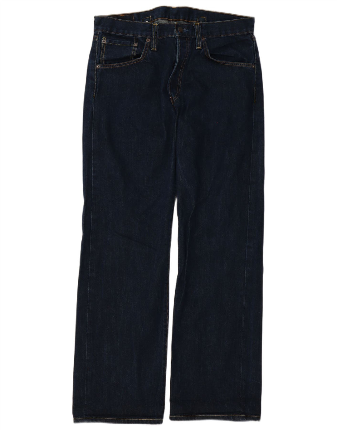 Levi's Mens 542 Flared Jeans W32 L32 Navy Blue Cotton