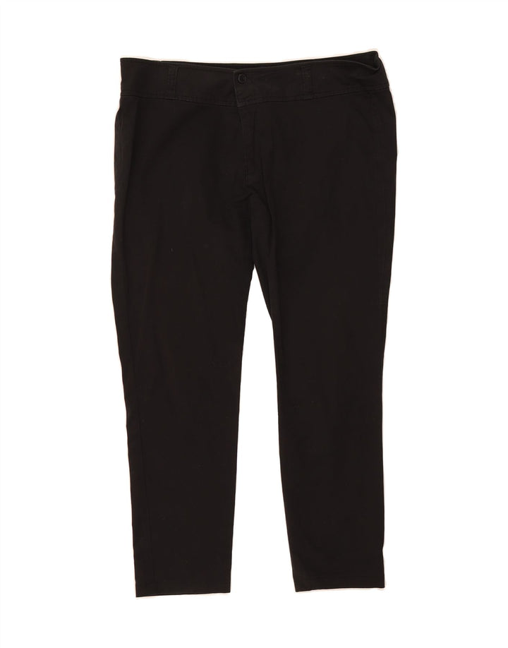 MAX & CO. Womens Slim Cropped Trousers W34 L25 Black Vintage Max & Co. and Second-Hand Max & Co. from Messina Hembry 