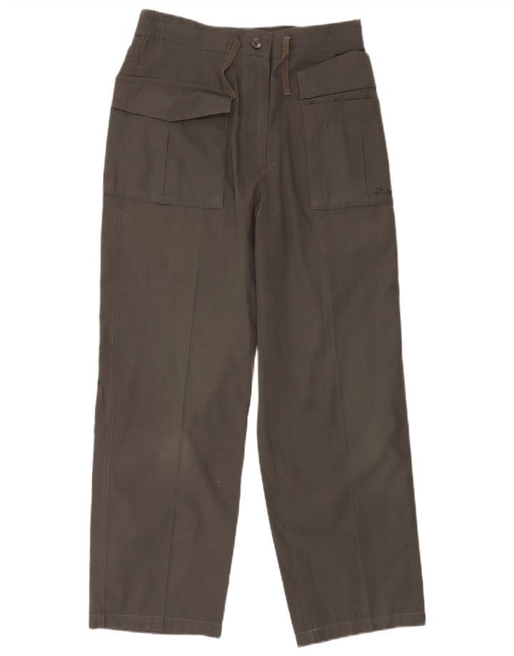 Lotto Womens Cropped Trousers UK 12 Medium W30 L25 Grey Polyester