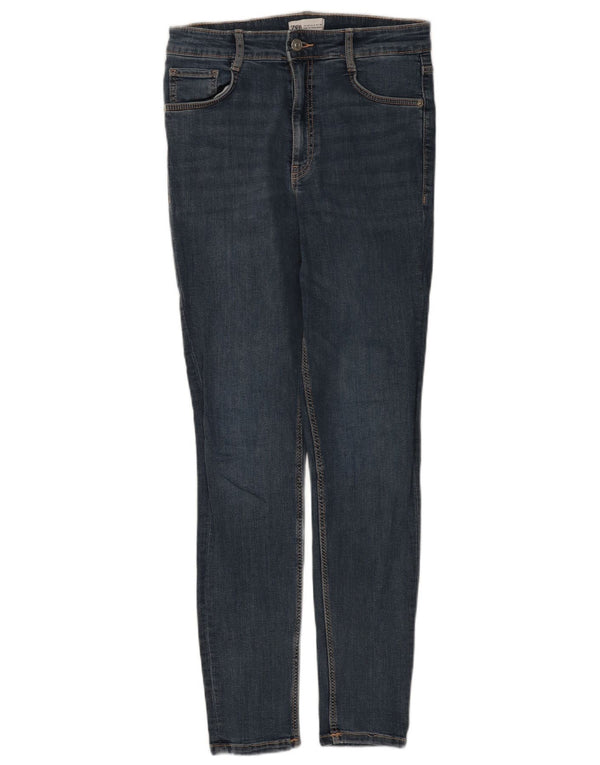 Zara Womens Skinny Jeans EU 40 Medium W30 L30 Blue Cotton