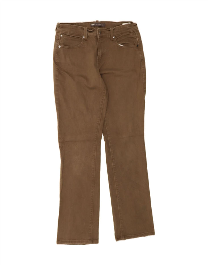 LEVI'S Womens Straight Jeans W28 L32 Khaki Cotton Vintage Levi's and Second-Hand Levi's from Messina Hembry 