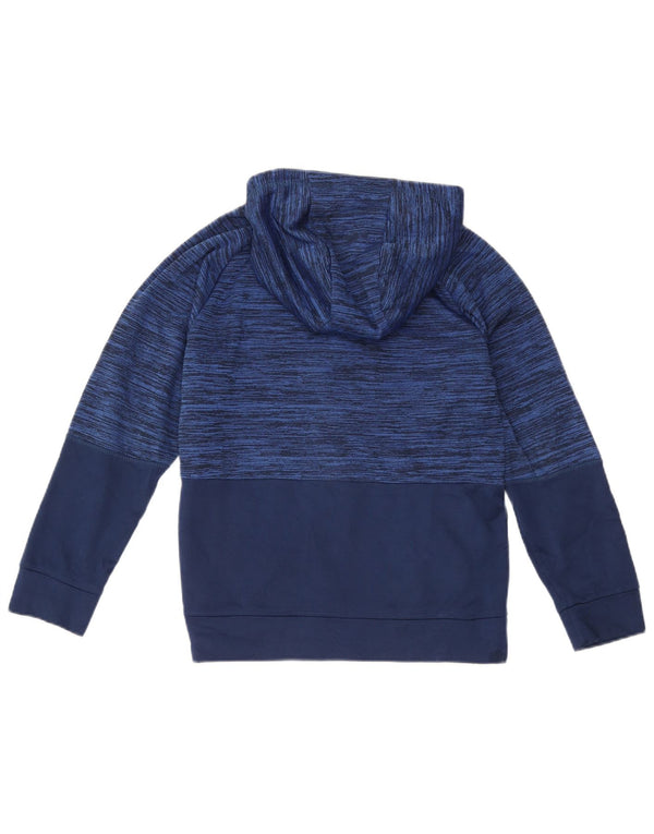 Russell Athletic Boys Dri-Power Zip Hoodie Sweater 14-15 Years XL Navy Blue