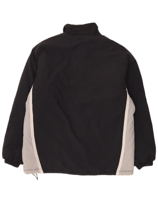 Canterbury Mens Windbreaker Jacket UK 40 Large Black Colourblock