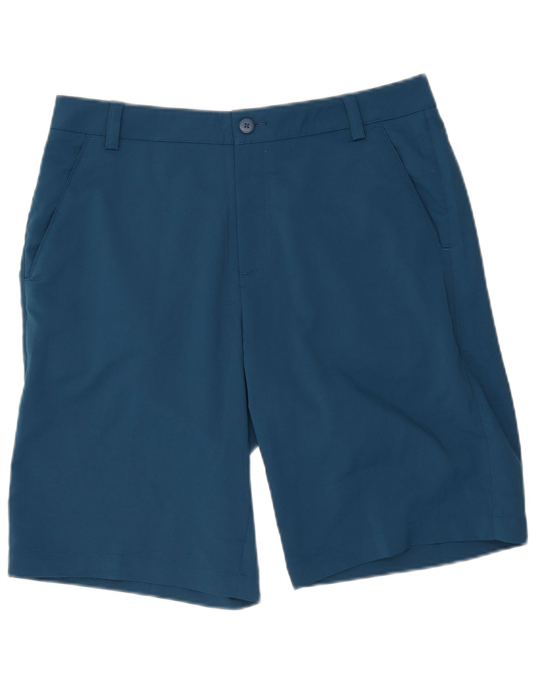 Puma Mens Chino Shorts W34 Large Blue Polyester