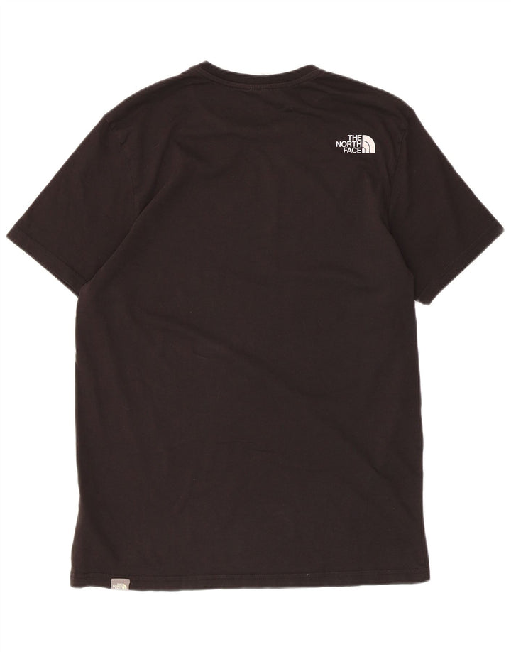 The North Face Mens T-Shirt Top Medium Black Cotton