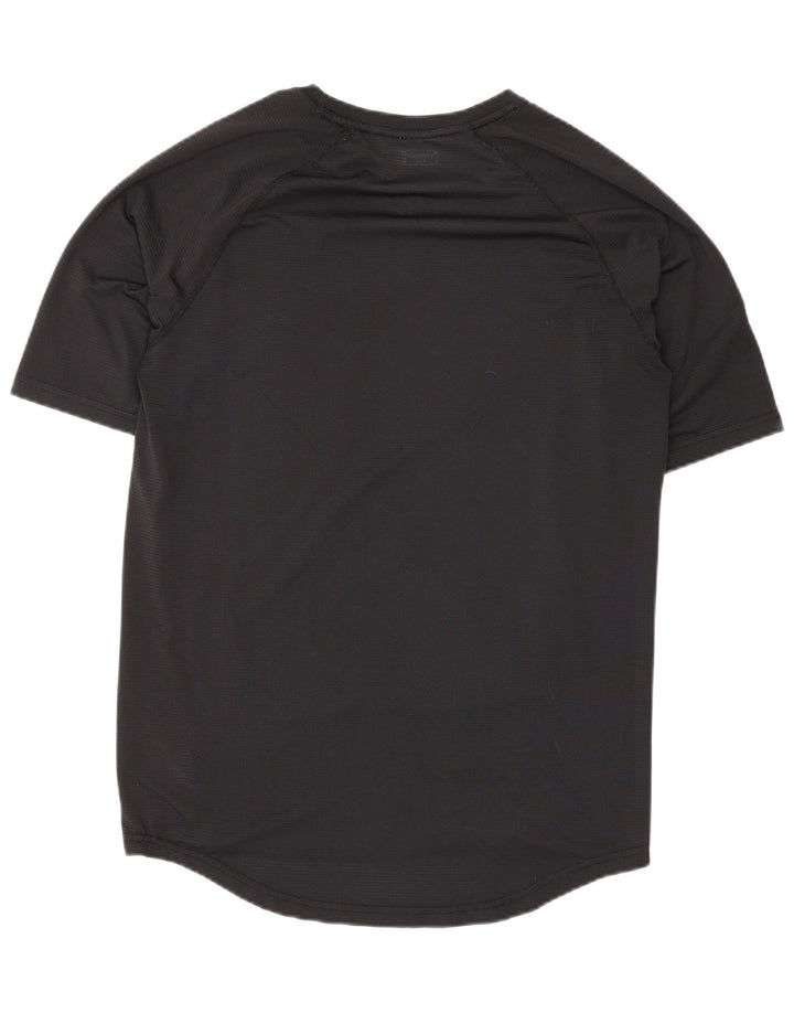 Superdry Mens Lash Graphic T-Shirt Top Small Black Polyester