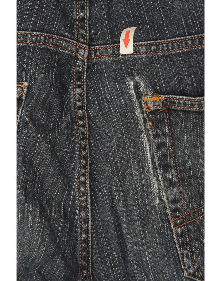 Marlboro Classics Mens Straight Jeans W33 L31 Blue Cotton