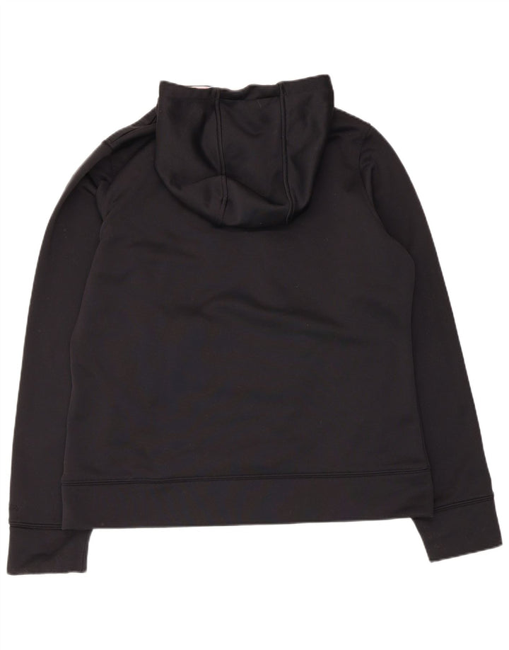 Under Armour Womens Graphic Hoodie Jumper UK 16 Large Black