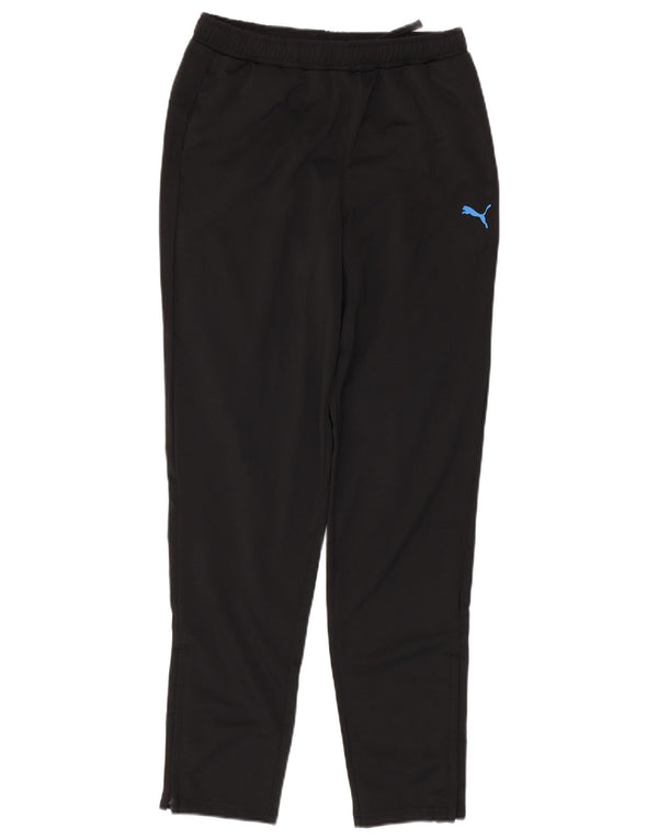 PUMA Boys Tracksuit Trousers 15-16 Years  Black Polyester