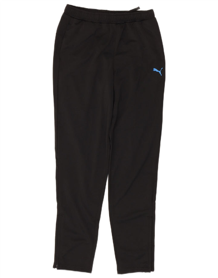 PUMA Boys Tracksuit Trousers 15-16 Years  Black Polyester