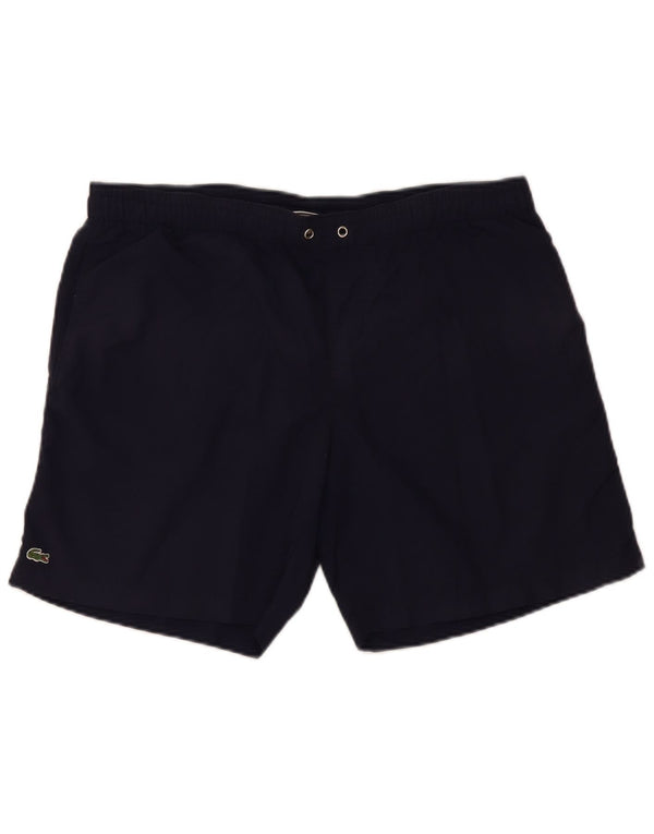 LACOSTE Mens Swimming Shorts Large  Navy Blue