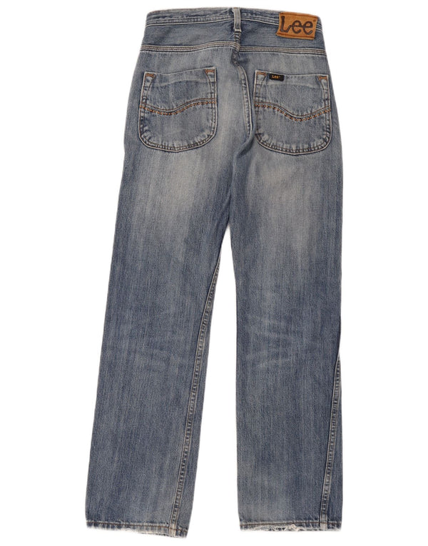 Lee Boys Palmer Trim Straight Jeans 11-12 Years W28 L28 Blue Cotton