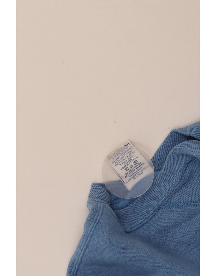 Russell Athletic Boys Sweatshirt Jumper 11-12 Years Blue Cotton