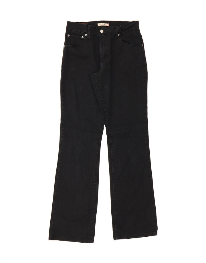 LEVI'S Womens 550 Relaxed Fit Bootcut Jeans US 8 Medium W28 L33 Black Vintage Levi's and Second-Hand Levi's from Messina Hembry 