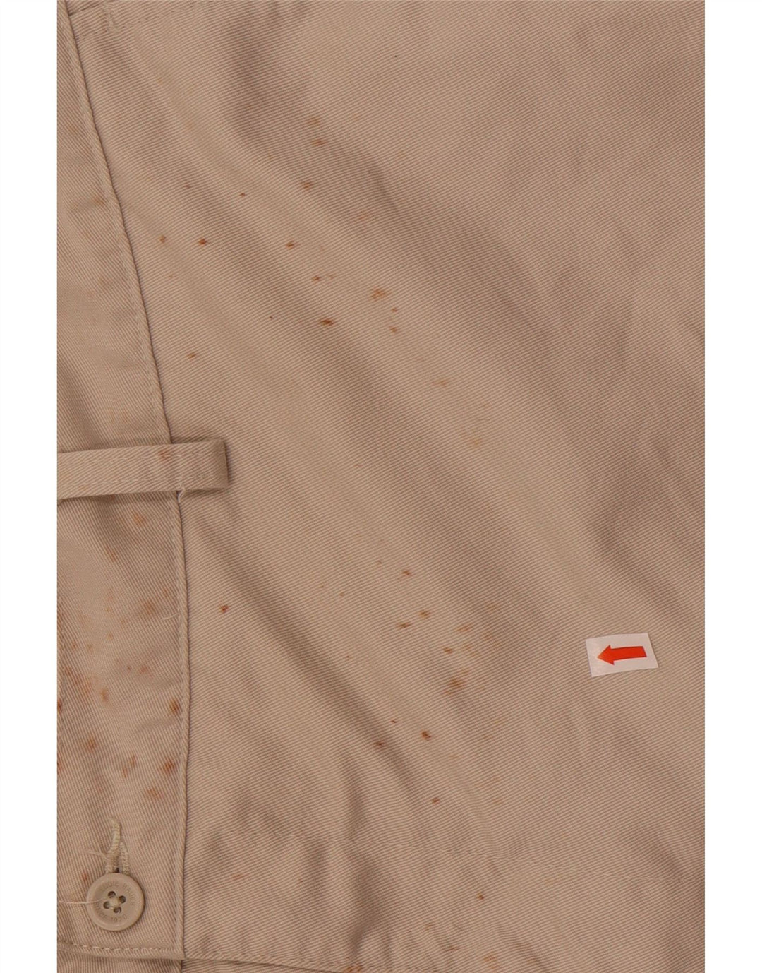 Eddie Bauer Mens Tall Chino Shorts W44 2XL Beige Cotton