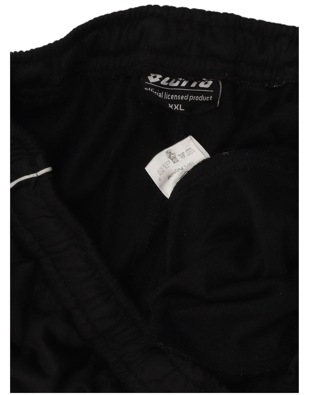 Lotto Mens Tracksuit Trousers Joggers 2XL Black Polyester