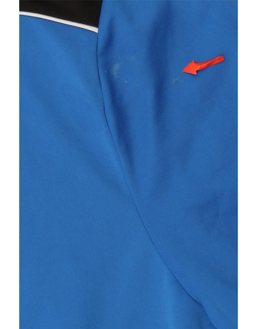 Puma Mens Tracksuit Top Jacket Large Blue Colourblock Polyester