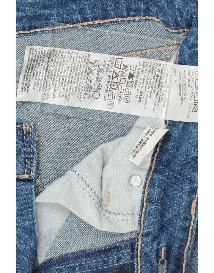 LEVI'S Womens Bermuda Denim Shorts US 10 Large W30 Blue Cotton Vintage Levi's and Second-Hand Levi's from Messina Hembry 
