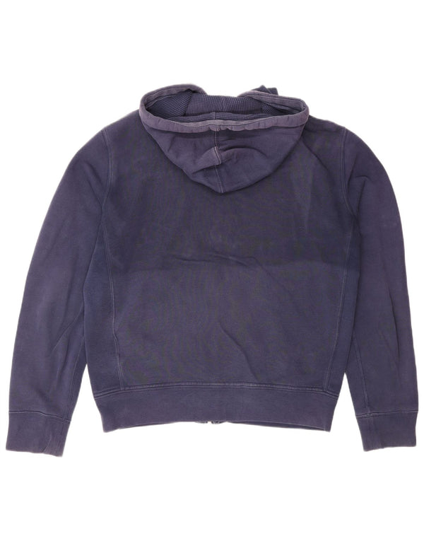 Polo Ralph Lauren Mens Zip Hoodie Sweater Medium Navy Blue Cotton