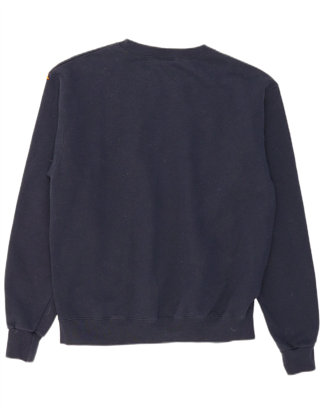 CHAMPION Mens Graphic Sweatshirt Jumper Medium Navy Blue Cotton