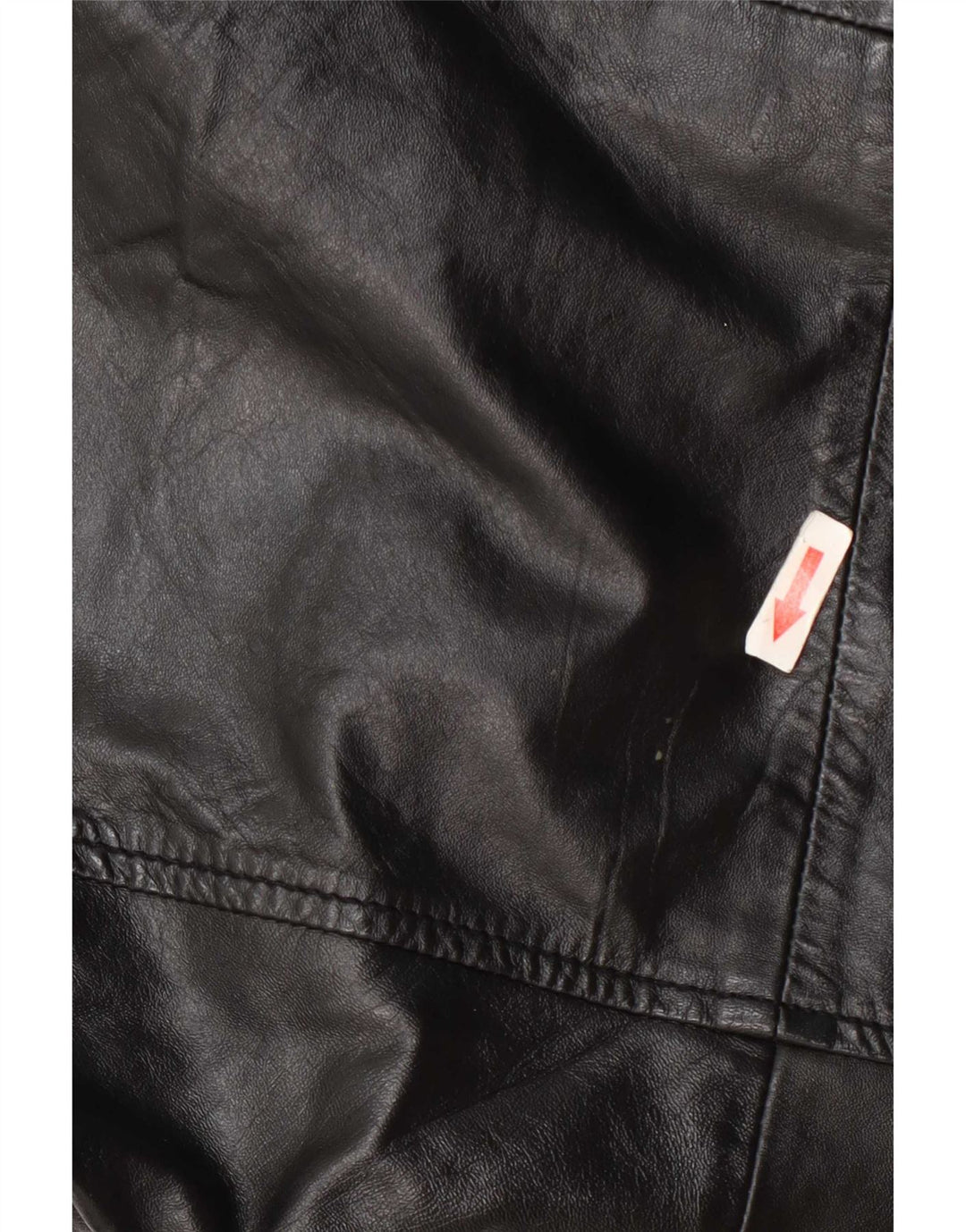 Gipsy Mens Leather Jacket UK 40 Large Black