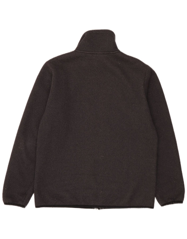 Jack Wolfskin Mens Bomber Jacket UK 40 Medium Black Polyester
