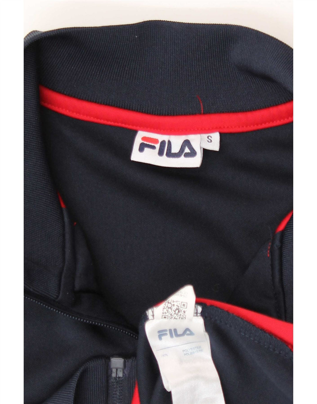 Fila Mens Graphic Tracksuit Top Jacket Small Multicoloured Colourblock
