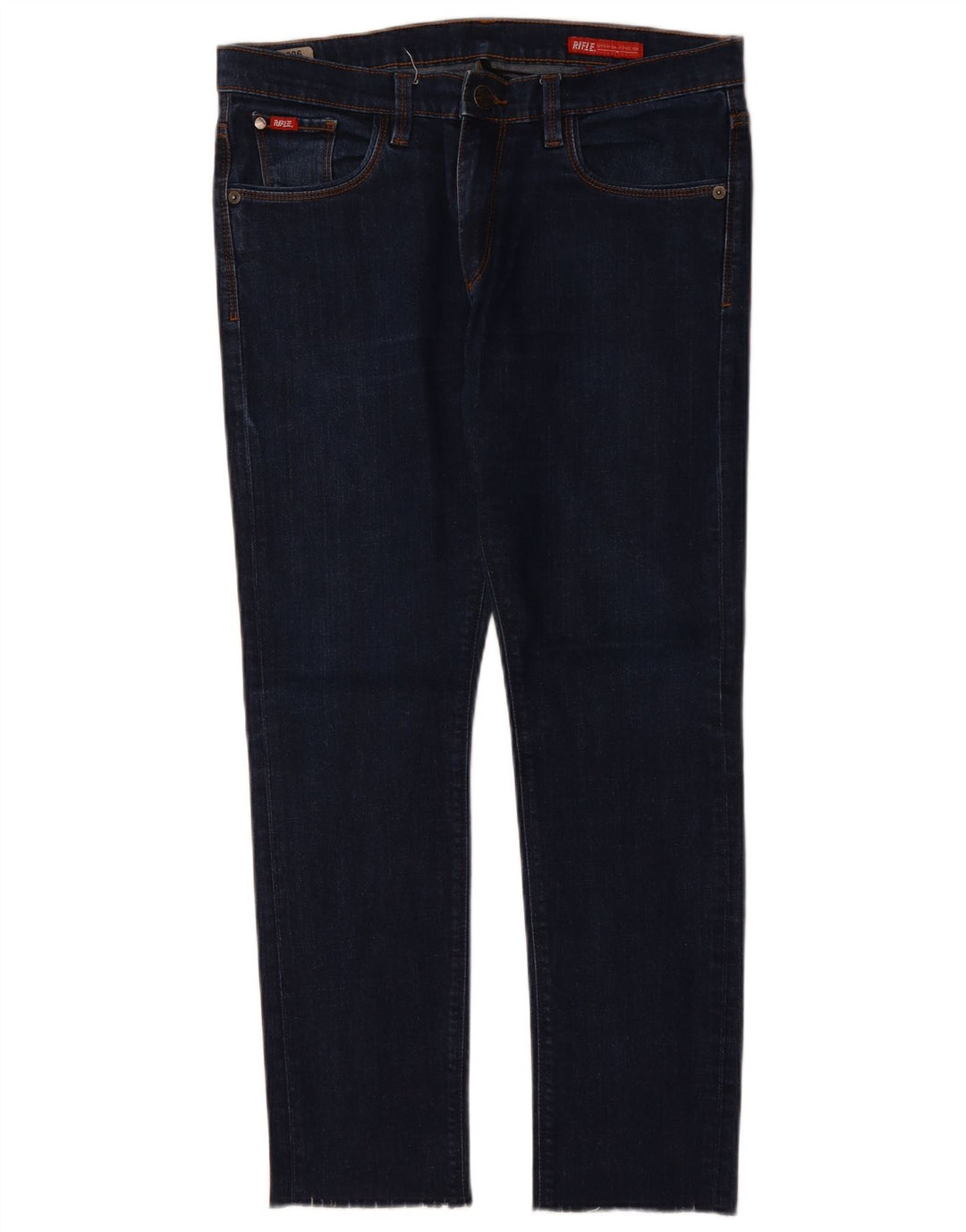 RIFLE Mens Slim Jeans W33 L28 Blue Cotton