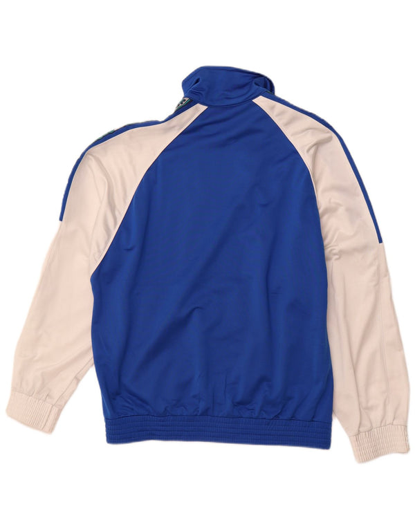 BRUGI Mens USA Graphic Tracksuit Top Jacket IT 48 Medium Blue Colourblock