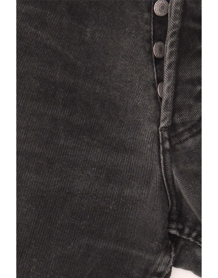 Levi's Mens Straight Jeans W33 L34 Black Cotton