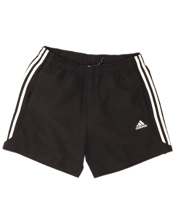 Adidas Mens Regular Fit Sport Shorts Medium Black Polyester Sports