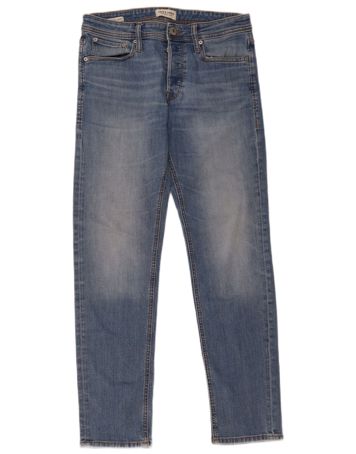 Jack & Jones Mens Mike Slim Jeans W30 L32 Blue