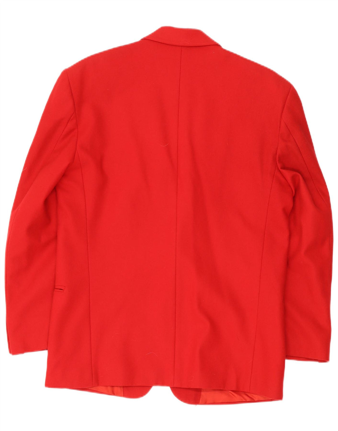 Pit Stop Mens 2 Button Blazer Jacket IT 48 Medium Red Wool