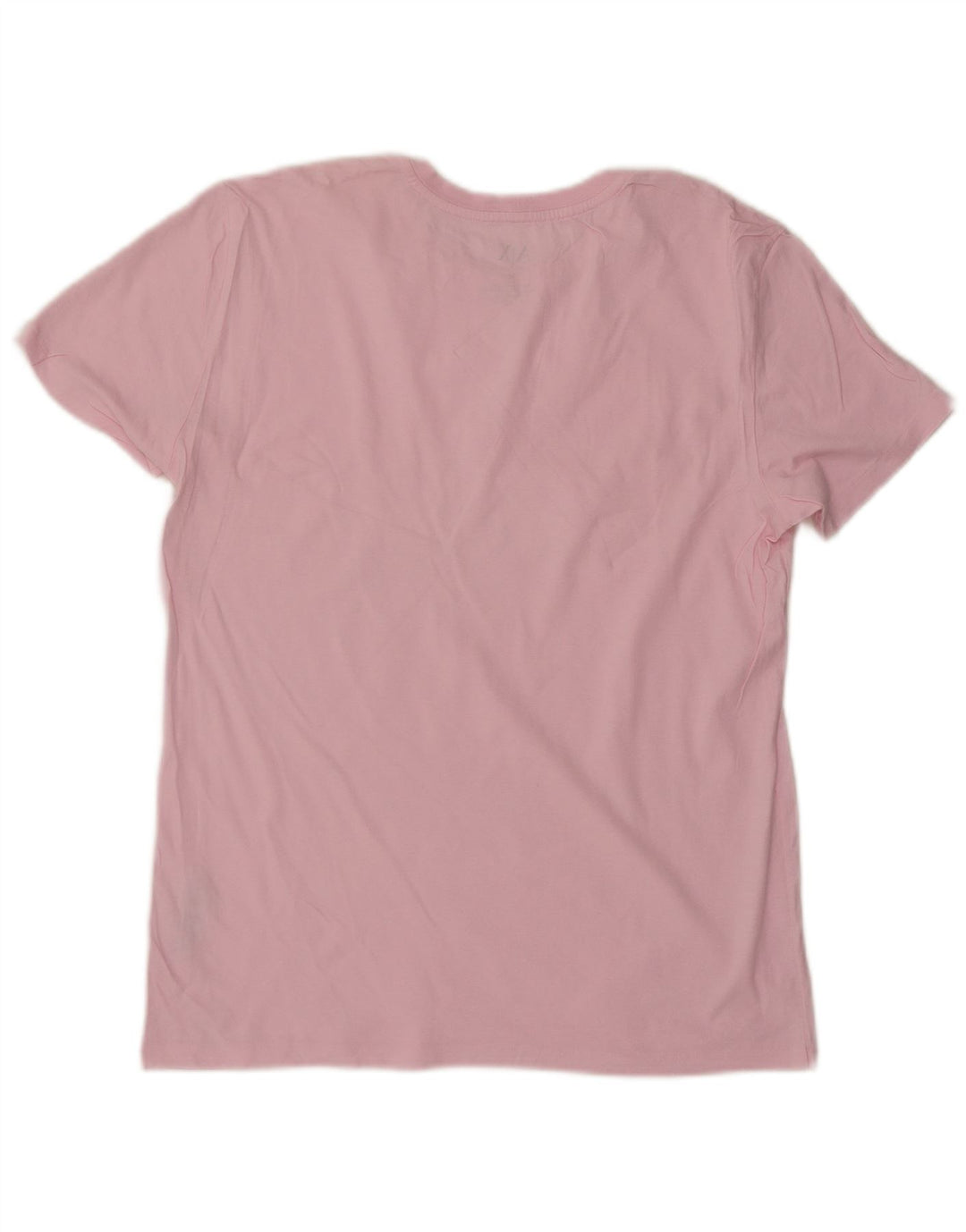 Armani Exchange Mens T-Shirt Top Medium Pink Cotton