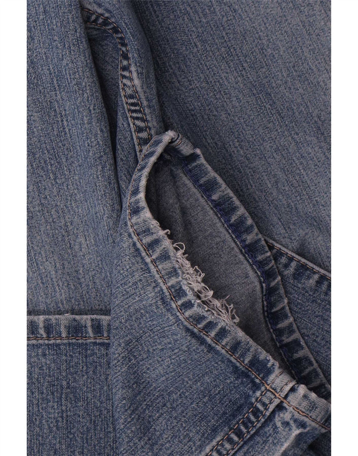 Mustang Womens Tramper Slim Jeans W33 L32 Blue Cotton