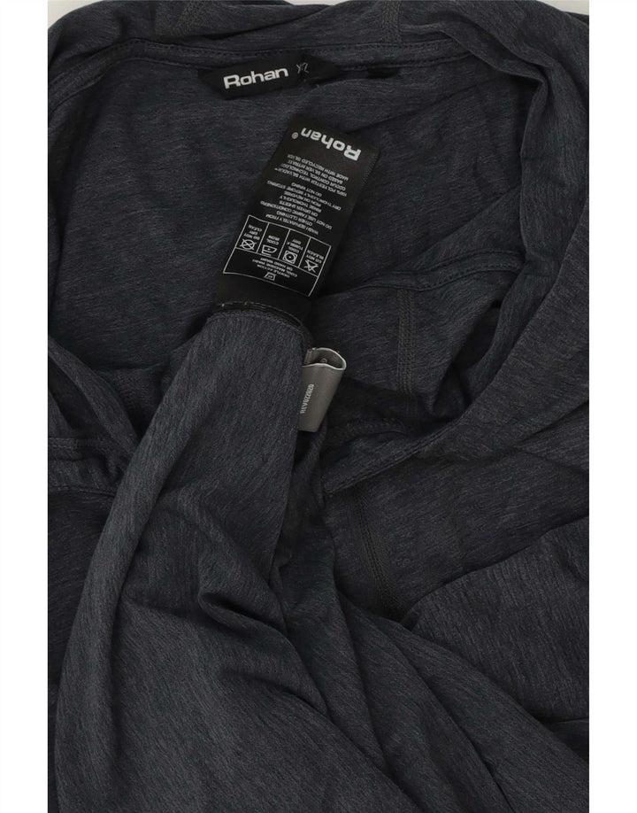 Rohan Mens Hooded Top Long Sleeve 2XL Grey Polyester