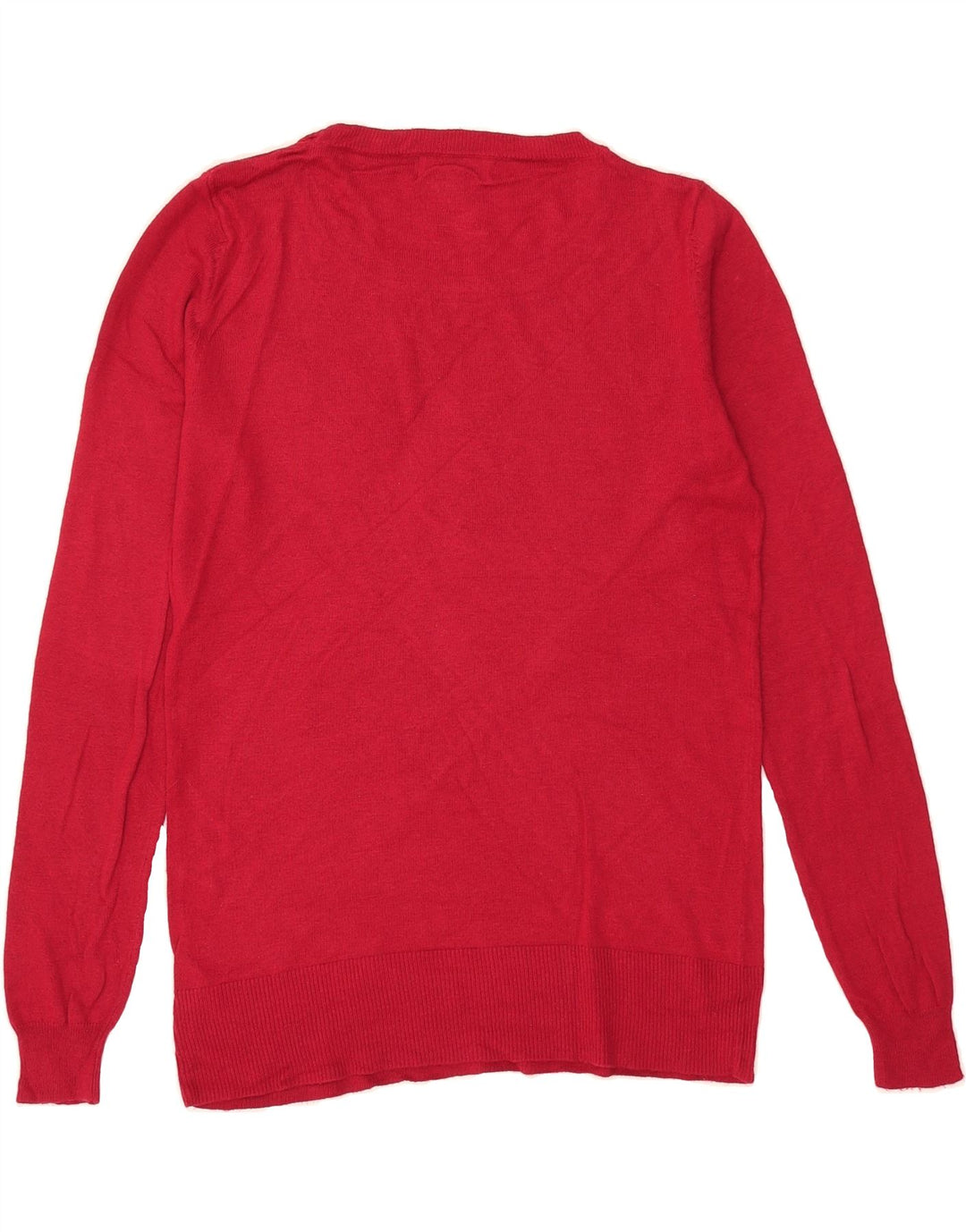 MOSSIMO Womens Boat Neck Jumper Sweater UK 14 Medium Pink Nylon Vintage Mossimo and Second-Hand Mossimo from Messina Hembry 