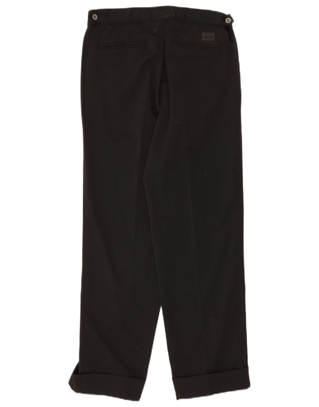 DOCKERS Mens Khakis Straight Chino Trousers W33 L30 Black Cotton