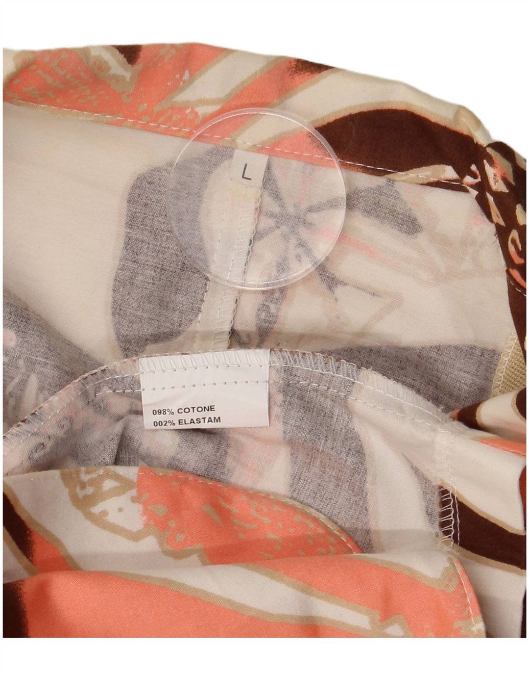 VINTAGE Womens Blazer Jacket UK 14 Large Multicoloured Animal Print