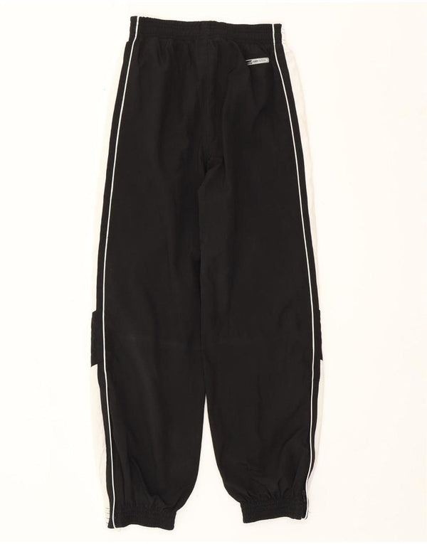 PUMA Boys Tracksuit Trousers Joggers 9-10 Years  Black Colourblock