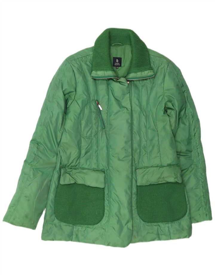 Marina Yachting Womens Padded Jacket IT 48 XL Green Polyamide