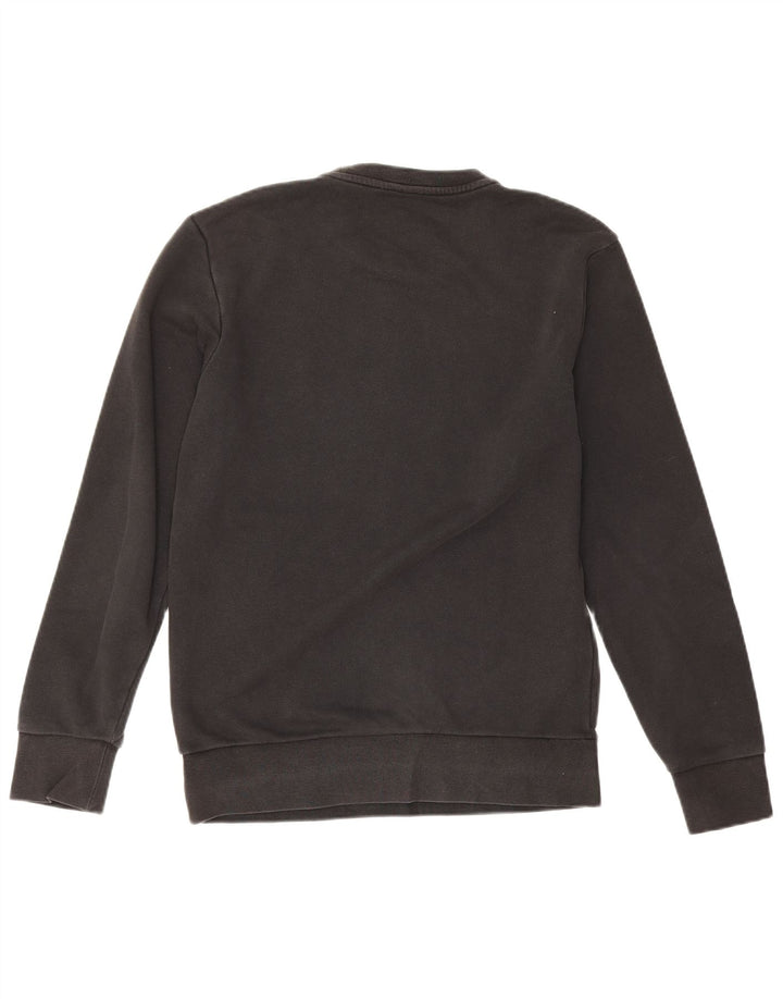 Adidas Mens Graphic Sweatshirt Jumper Small Black Cotton