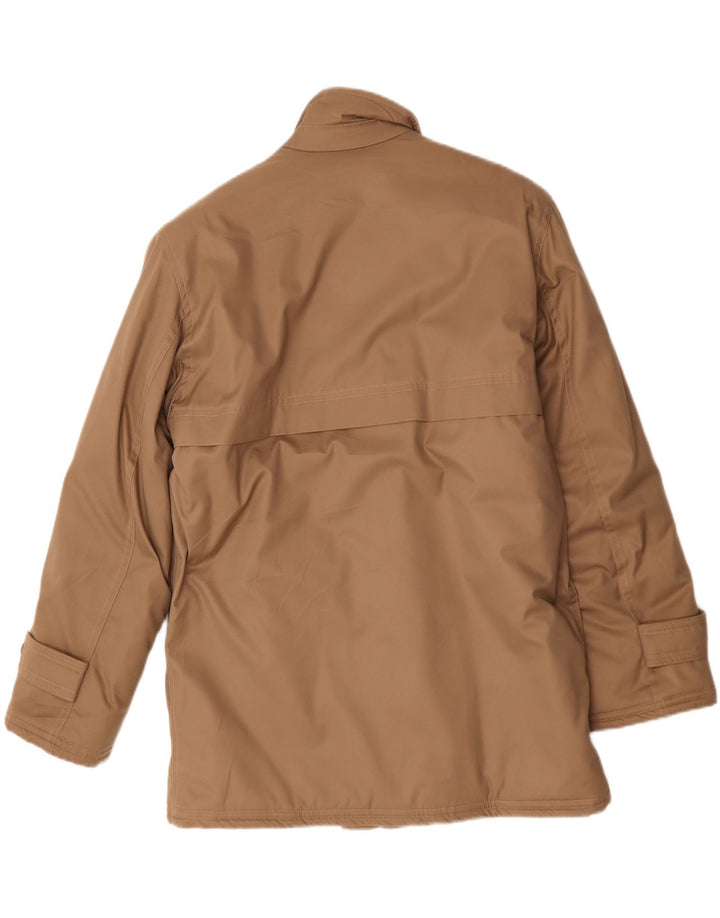 Faciba Mens Padded Jacket UK 46 3XL Beige Polyamide