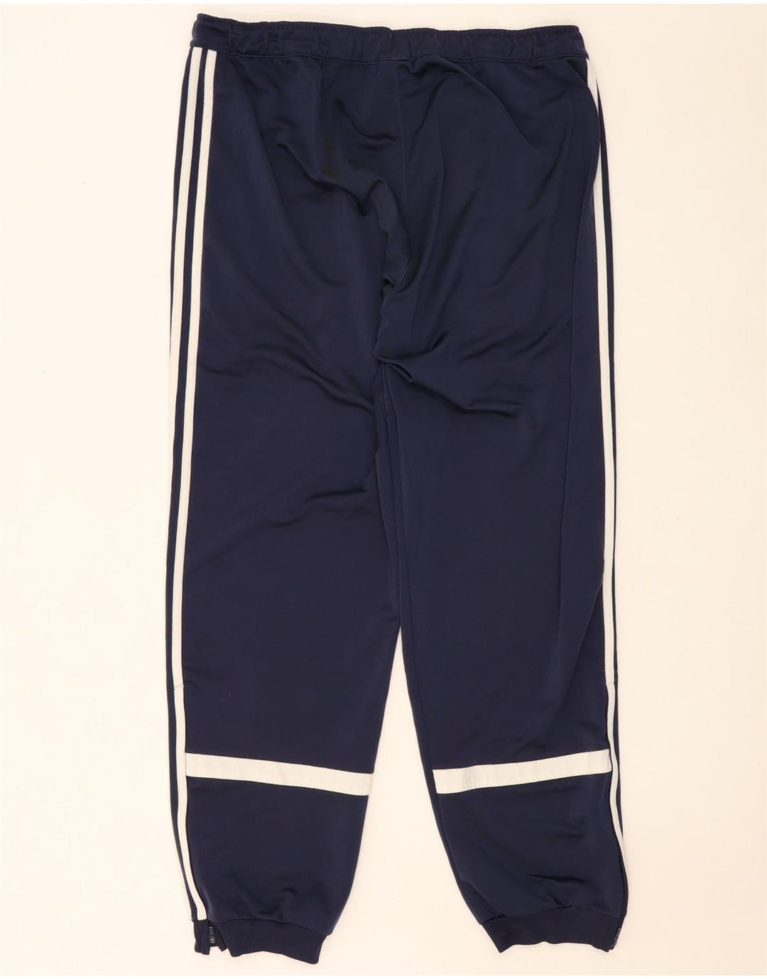 ADIDAS Mens Tracksuit Trousers Joggers UK 44/46 Large W36 L32 Navy Blue