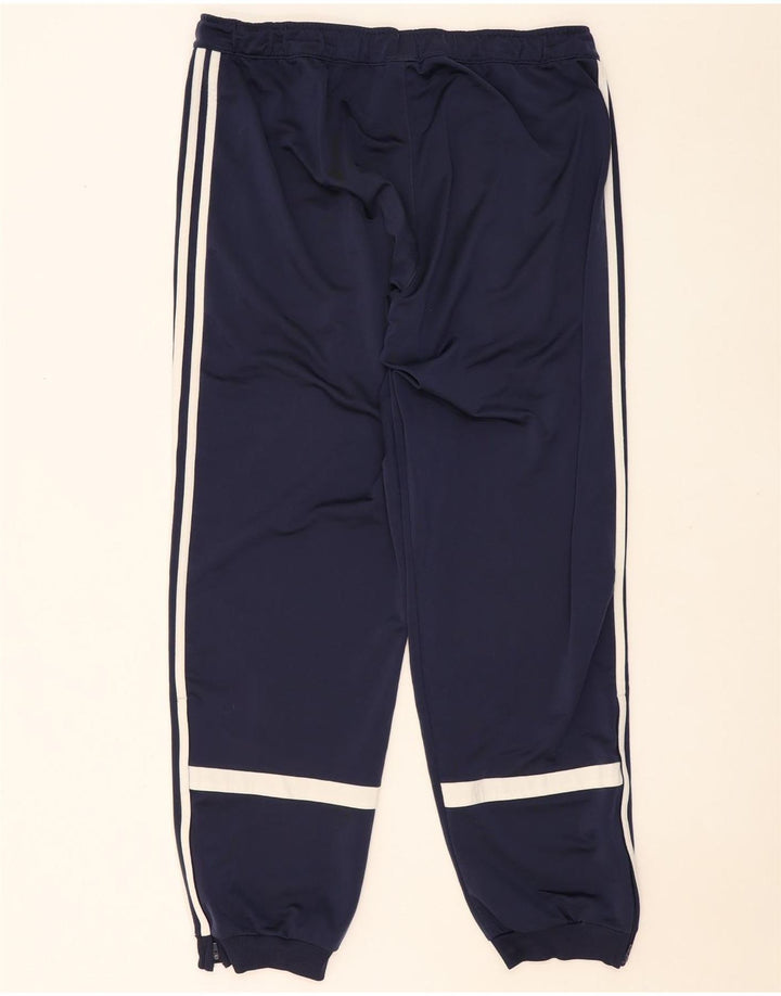ADIDAS Mens Tracksuit Trousers Joggers UK 44/46 Large W36 L32 Navy Blue