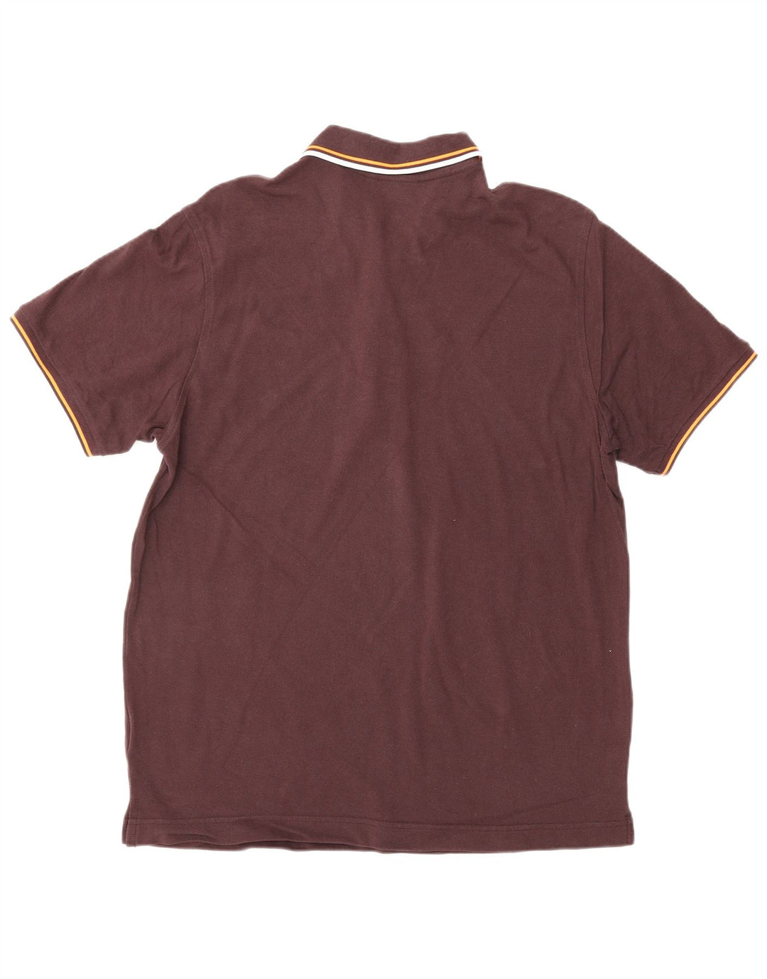 LOTTO Mens Polo Shirt Large Burgundy
