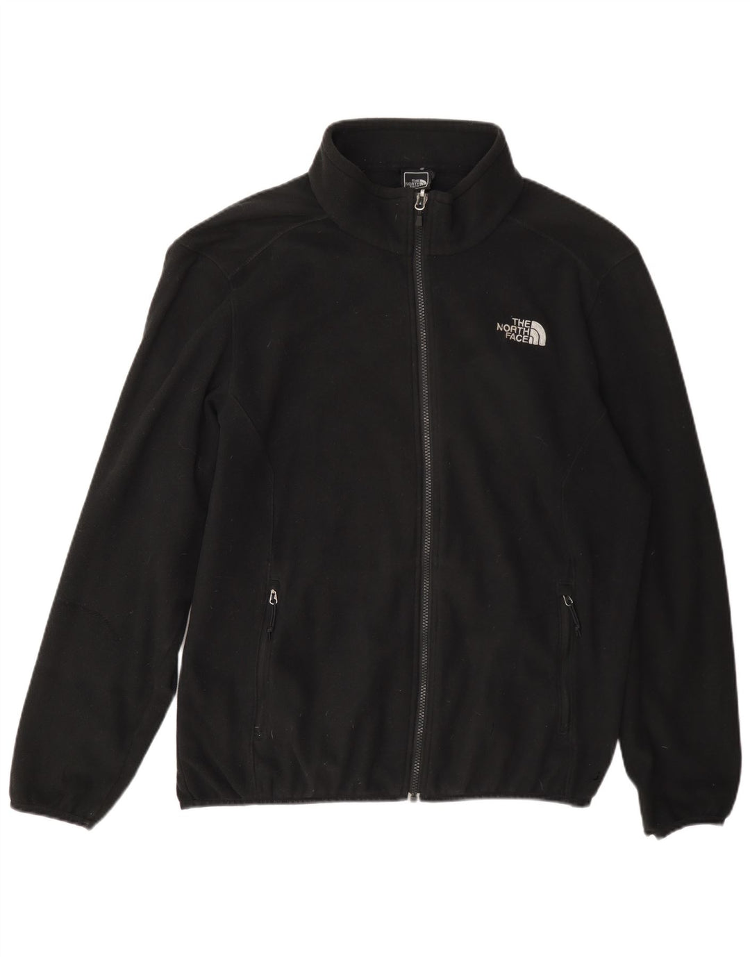The North Face Mens Liner Fleece Jacket UK 40 Large Black Polyester