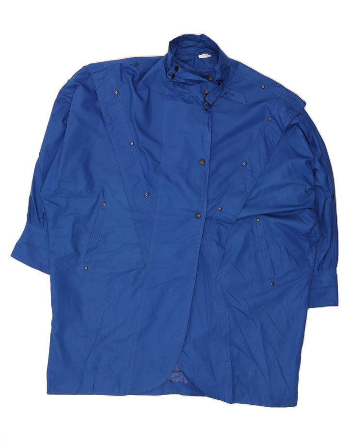 CHARLES VOGELE Womens Overcoat EU 38 Medium Blue Vintage Charles Vogele and Second-Hand Charles Vogele from Messina Hembry 