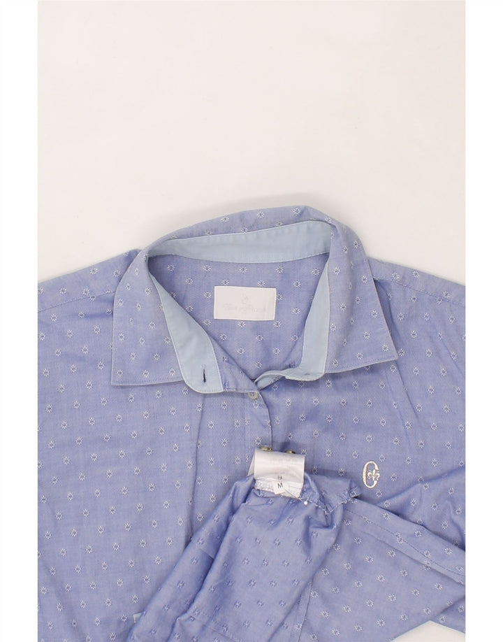 CONTE OF FLORENCE Womens Shirt Medium Blue Vintage Conte of Florence and Second-Hand Conte of Florence from Messina Hembry 